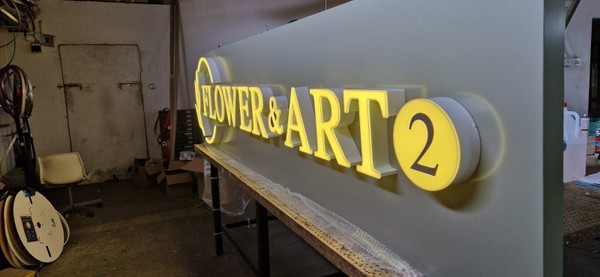 3D Leuchtbuchstaben in Saalfeld/Rudolstadt Leuchtbuchstabe 11