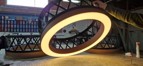 3D Leuchtbuchstaben in Saalfeld/Rudolstadt Leuchtbuchstabe 3